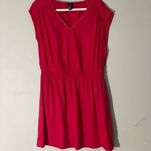 H&M red dress size 12